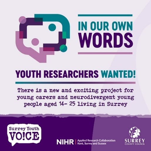 In our own words project. Youth Researchers wanted!